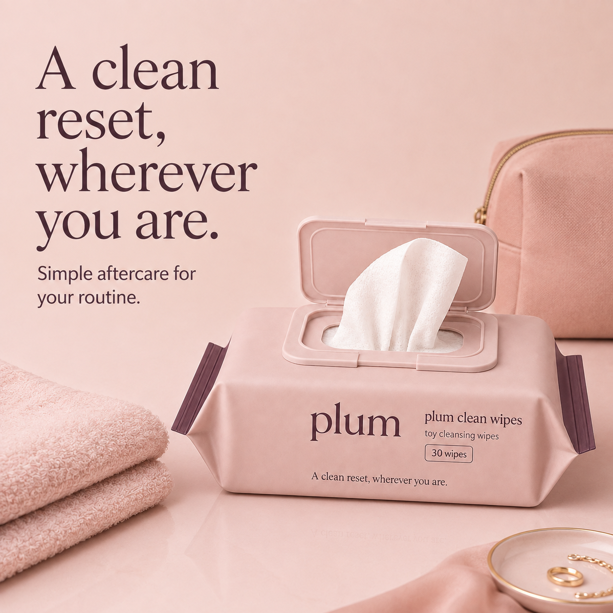 Plum Clean Wipes